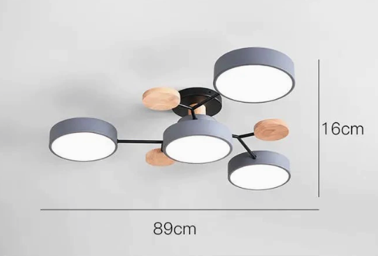Aeri - Scandinavische LED Plafondlamp