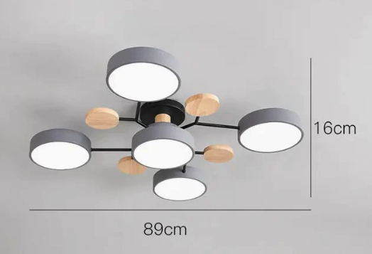 Aeri - Scandinavische LED Plafondlamp