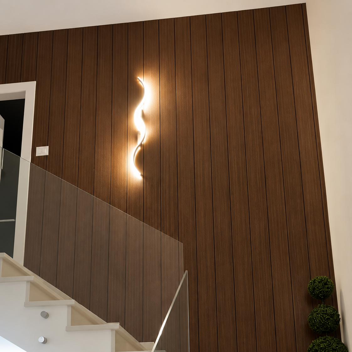 Sena - Lineaire LED Wandlamp Modern Minimalistisch