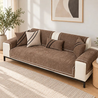 Signe - Antislip Bankhoes Chenille Waterdicht