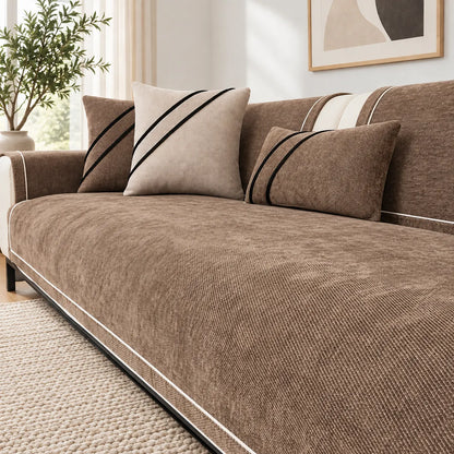 Signe - Antislip Bankhoes Chenille Waterdicht