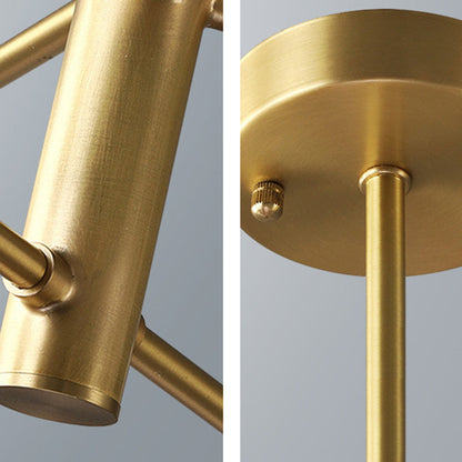 Sova - Sculpturale Hanglamp met Glazen Bollen