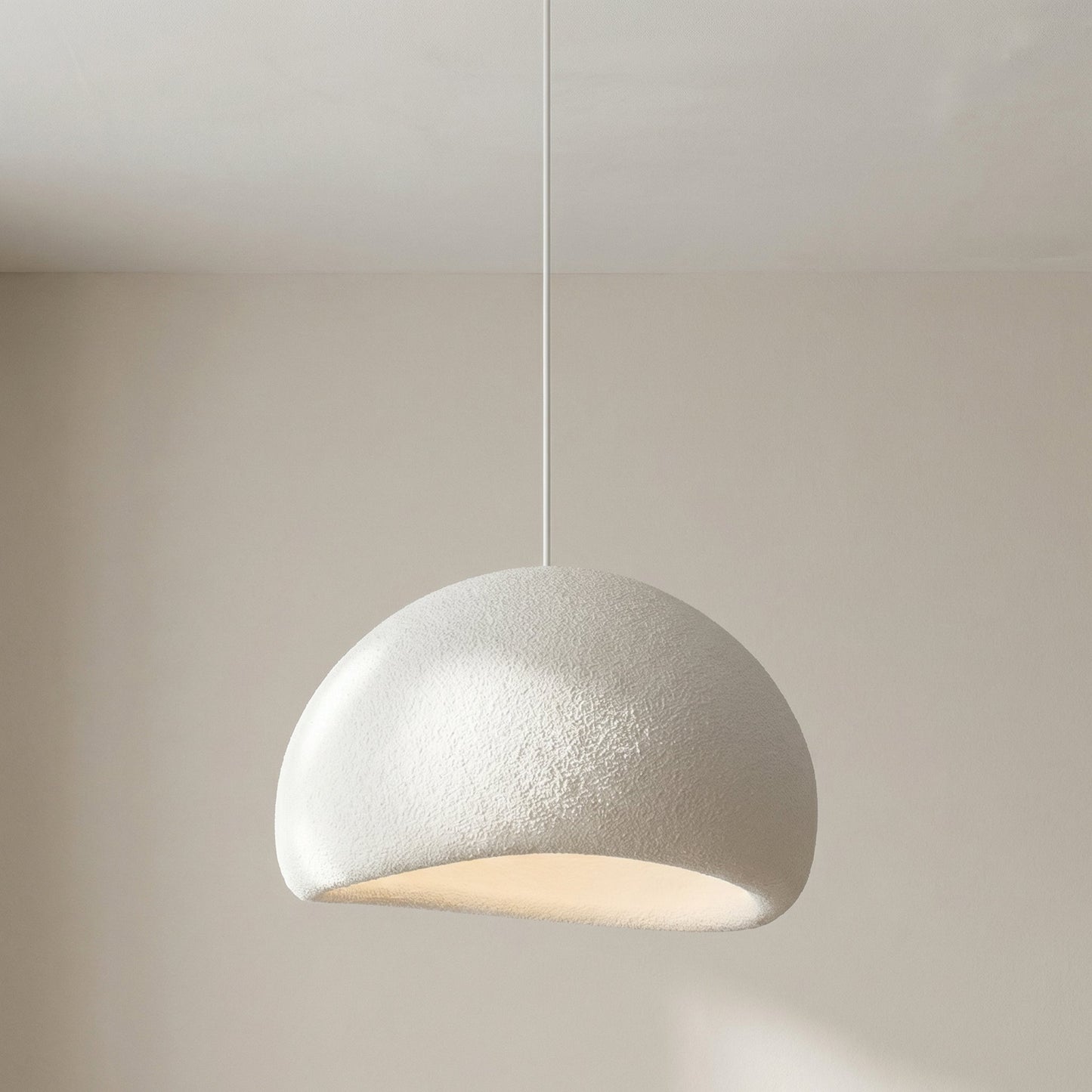 Suna - Ronde Hanglamp Japandi Wabi Sabi Stijl