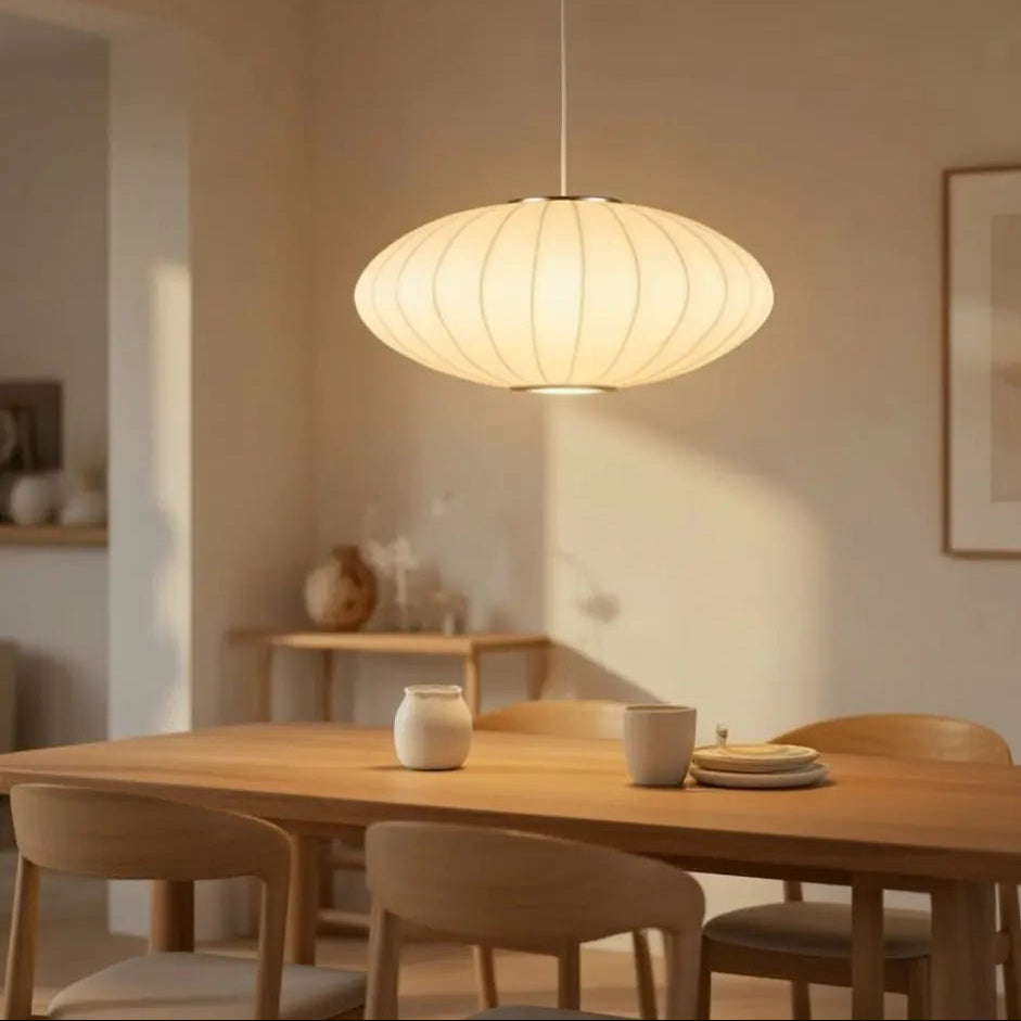Sira - Japandi Hanglamp Stoffen Kap