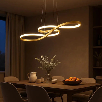 Niva - Design LED Hanglamp met Lussen