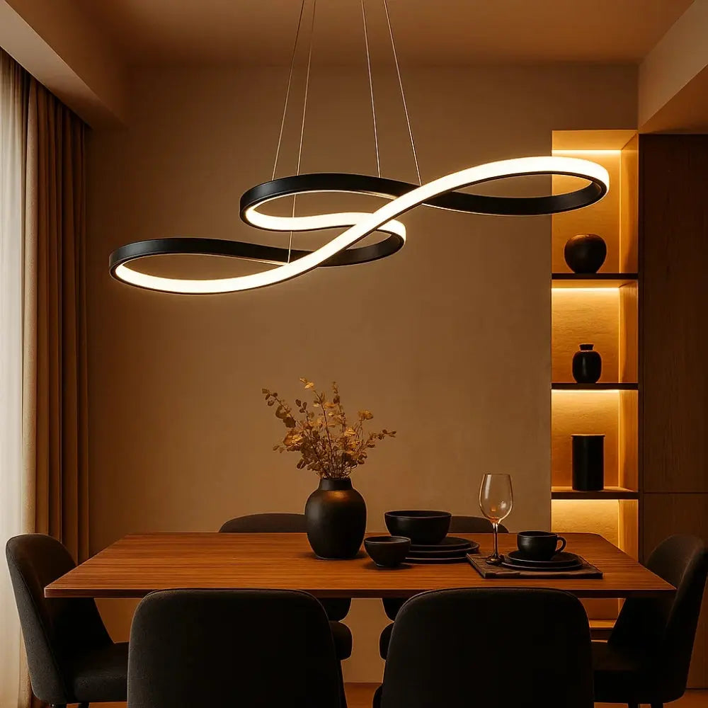 Niva - Design LED Hanglamp met Lussen