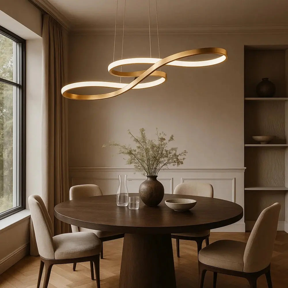 Niva - Design LED Hanglamp met Lussen