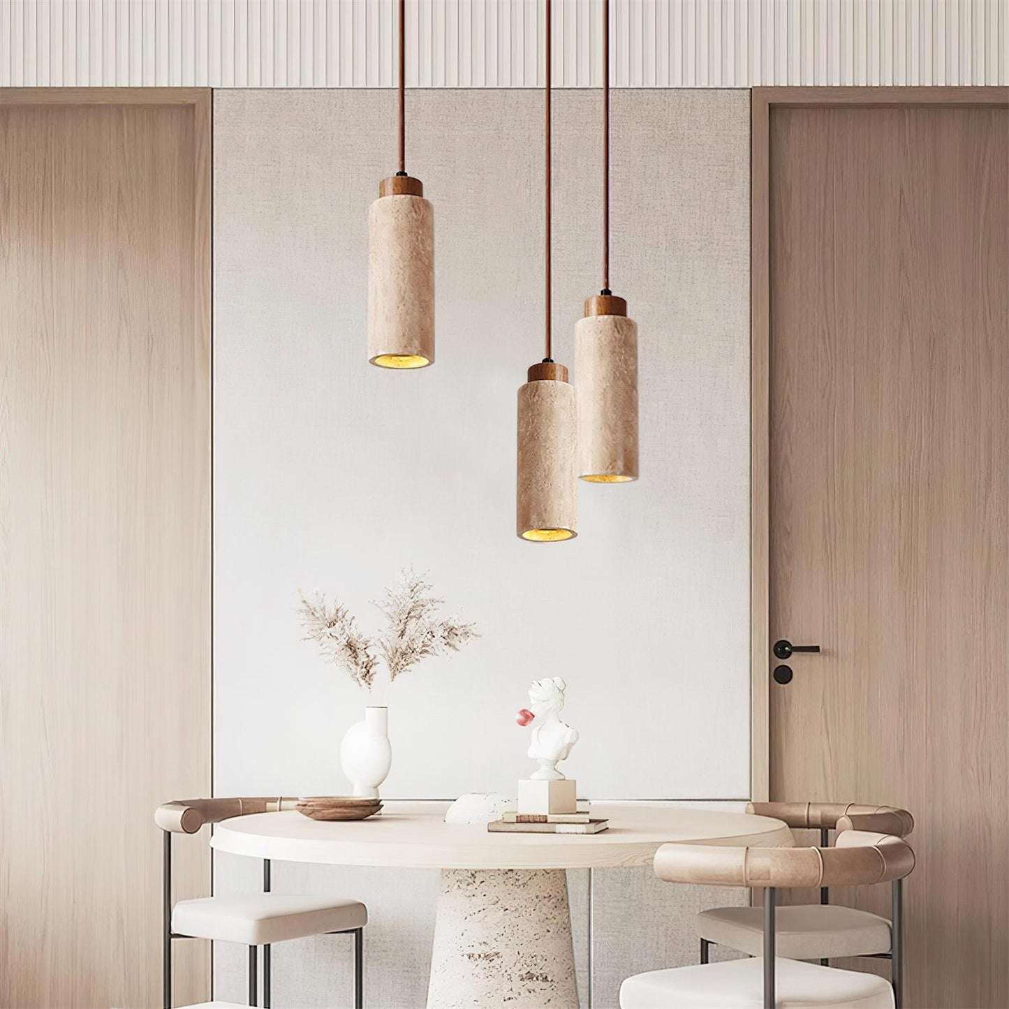 Oiva - Travertijn Hanglamp