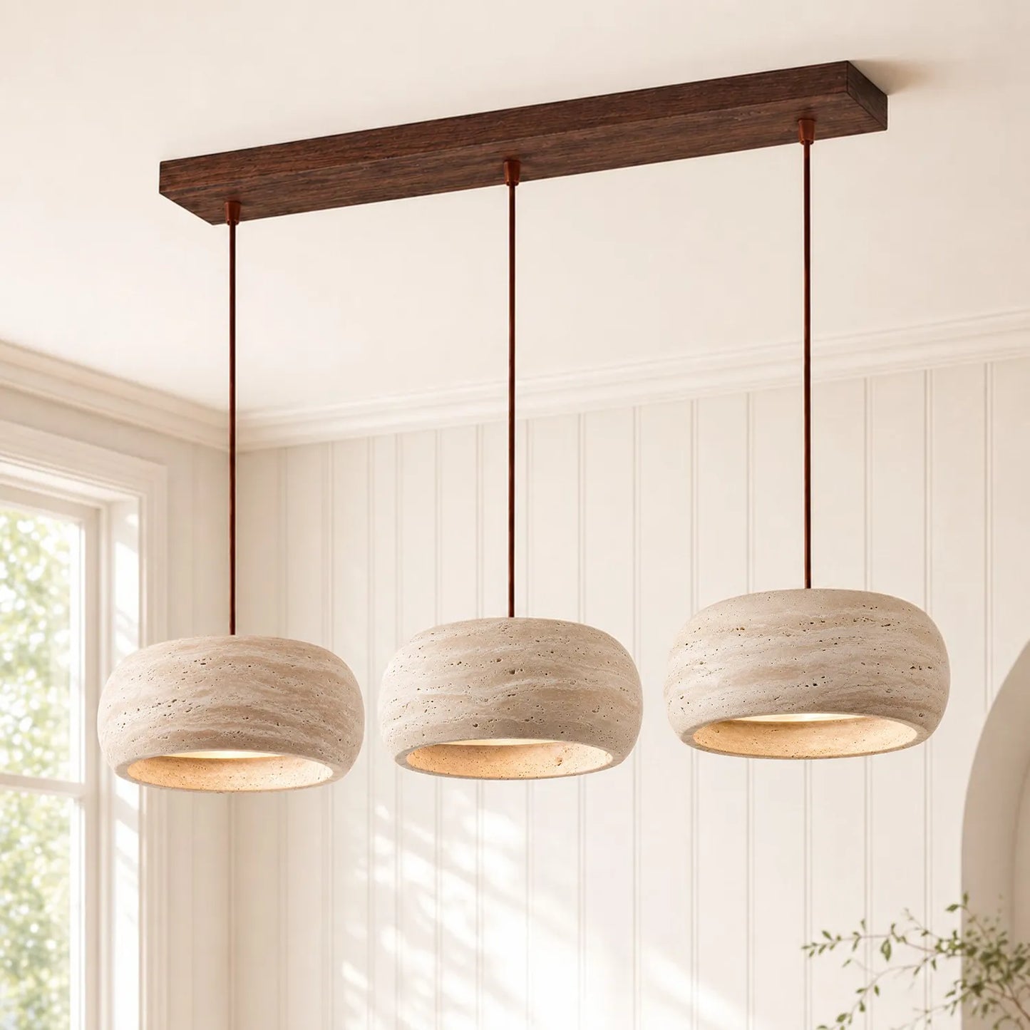 Terra - Travertijn Ronde Hanglamp