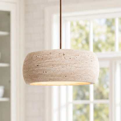 Terra - Travertijn Ronde Hanglamp