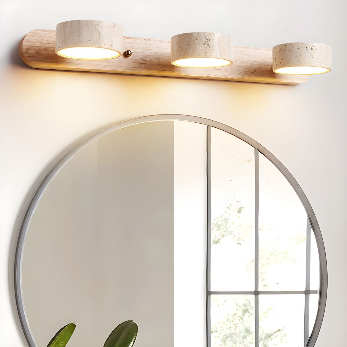 Aevaa - Travertin Design Wandlamp