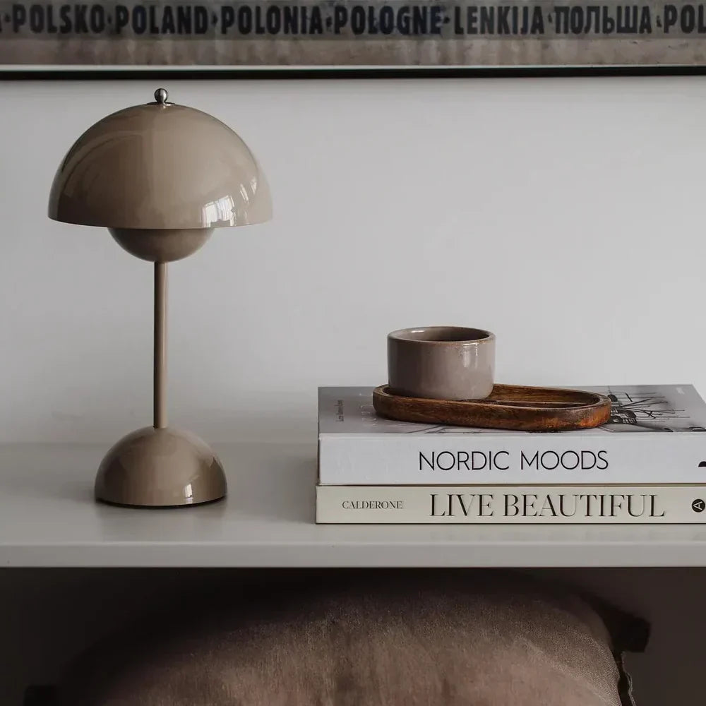 Novon - Oplaadbare Mushroom Tafellamp