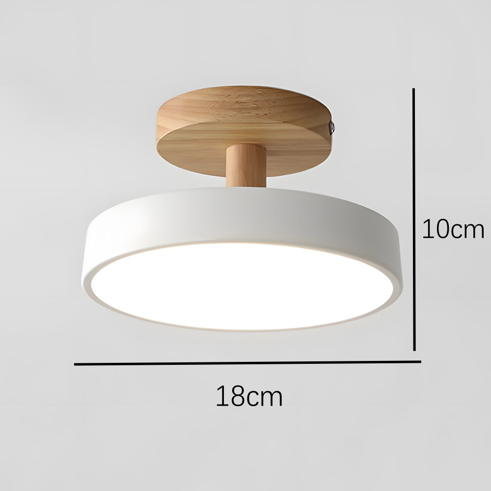 Una - Scandinavische LED Plafondlamp