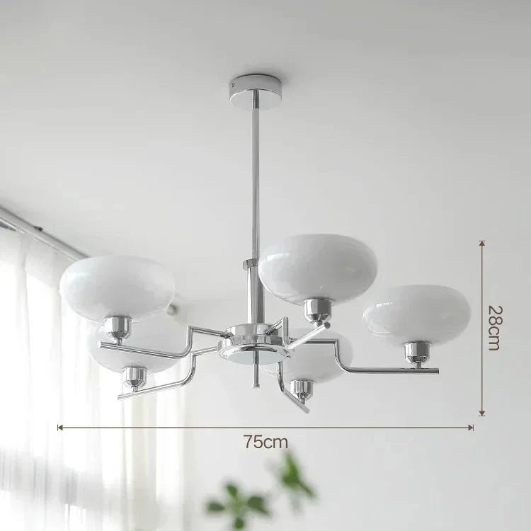 Iria - Retro Glazen Kroonluchter
