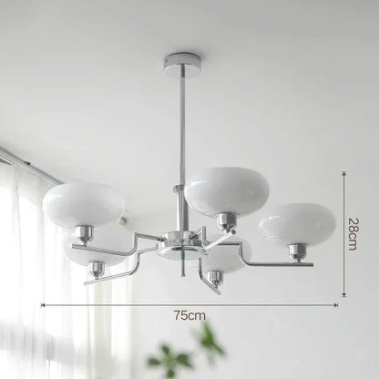 Iria - Retro Glazen Kroonluchter