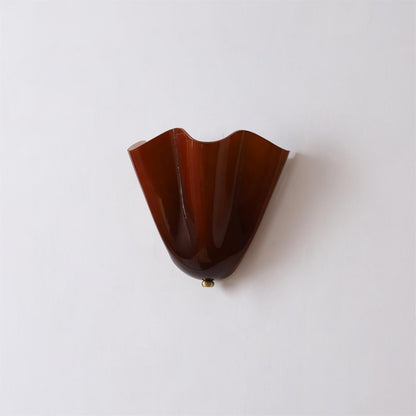 Iriax - Glazen Waaier Wandlamp