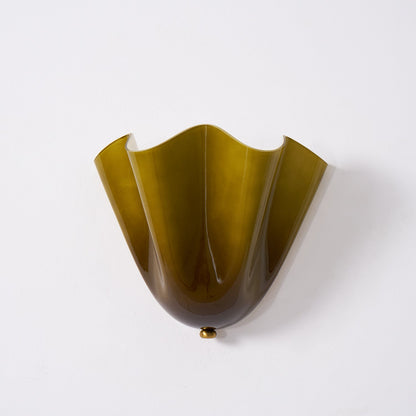 Iriax - Glazen Waaier Wandlamp