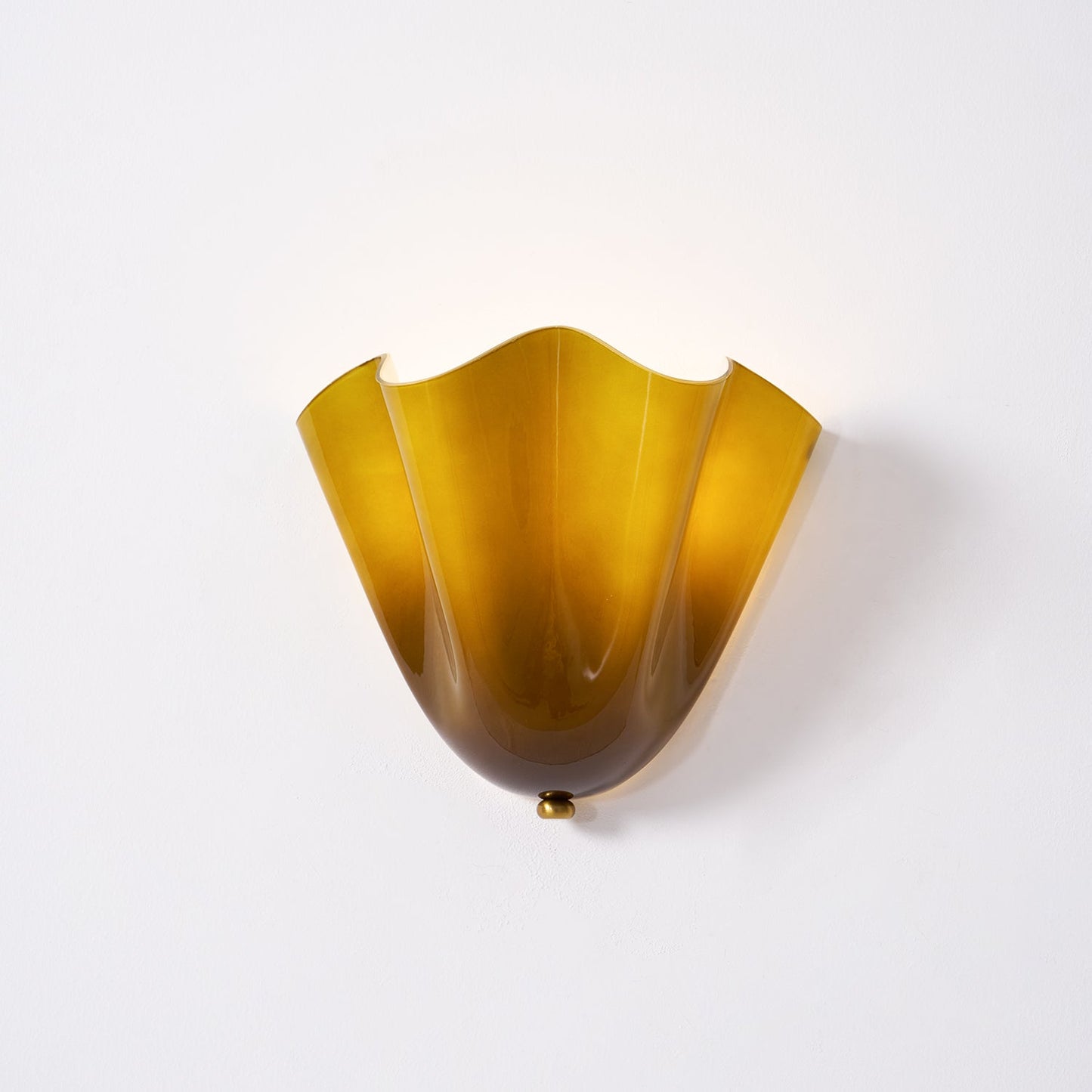 Iriax - Glazen Waaier Wandlamp