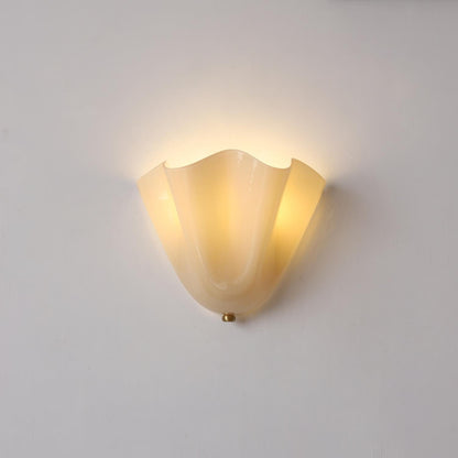 Iriax - Glazen Waaier Wandlamp