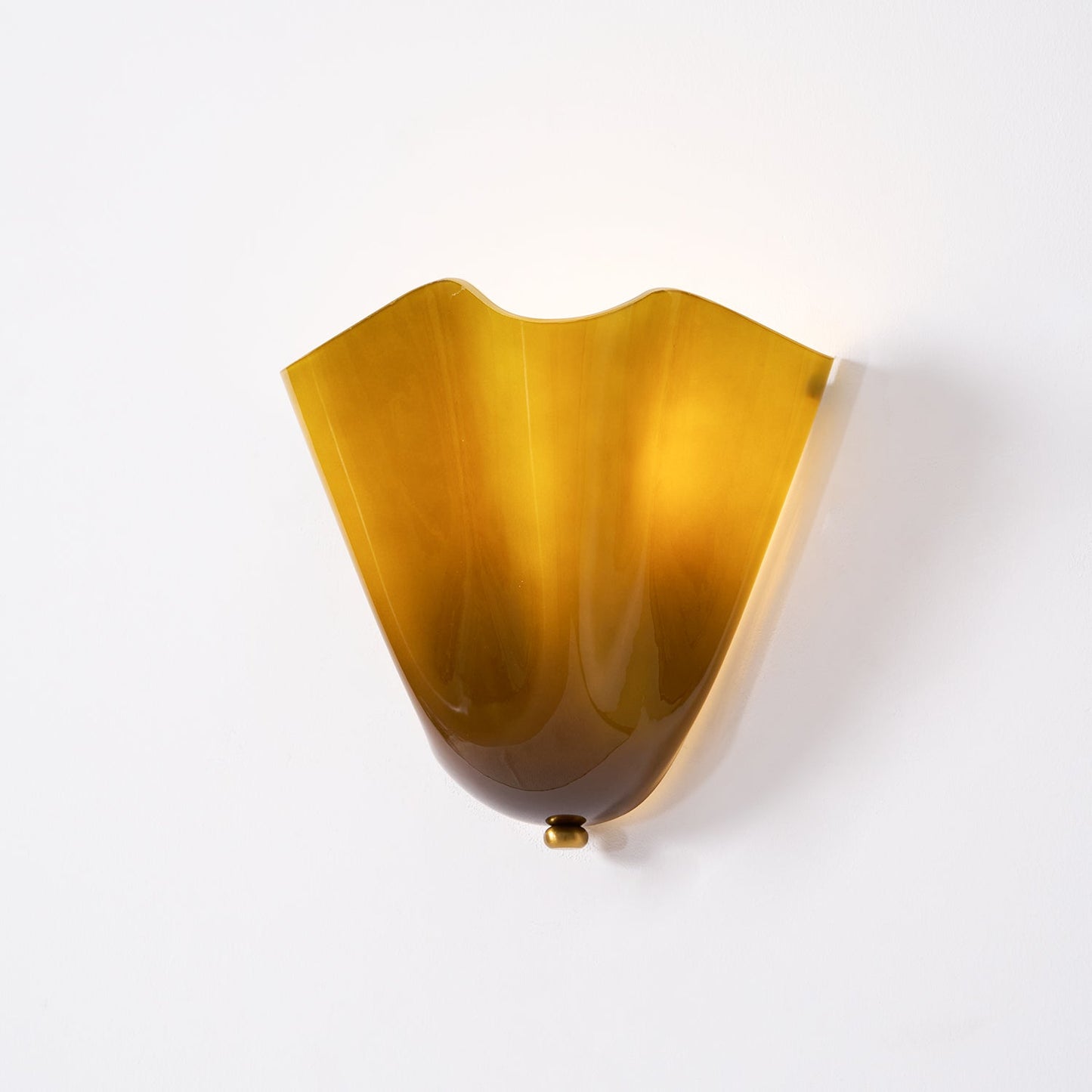 Iriax - Glazen Waaier Wandlamp