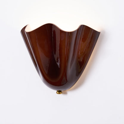 Iriax - Glazen Waaier Wandlamp