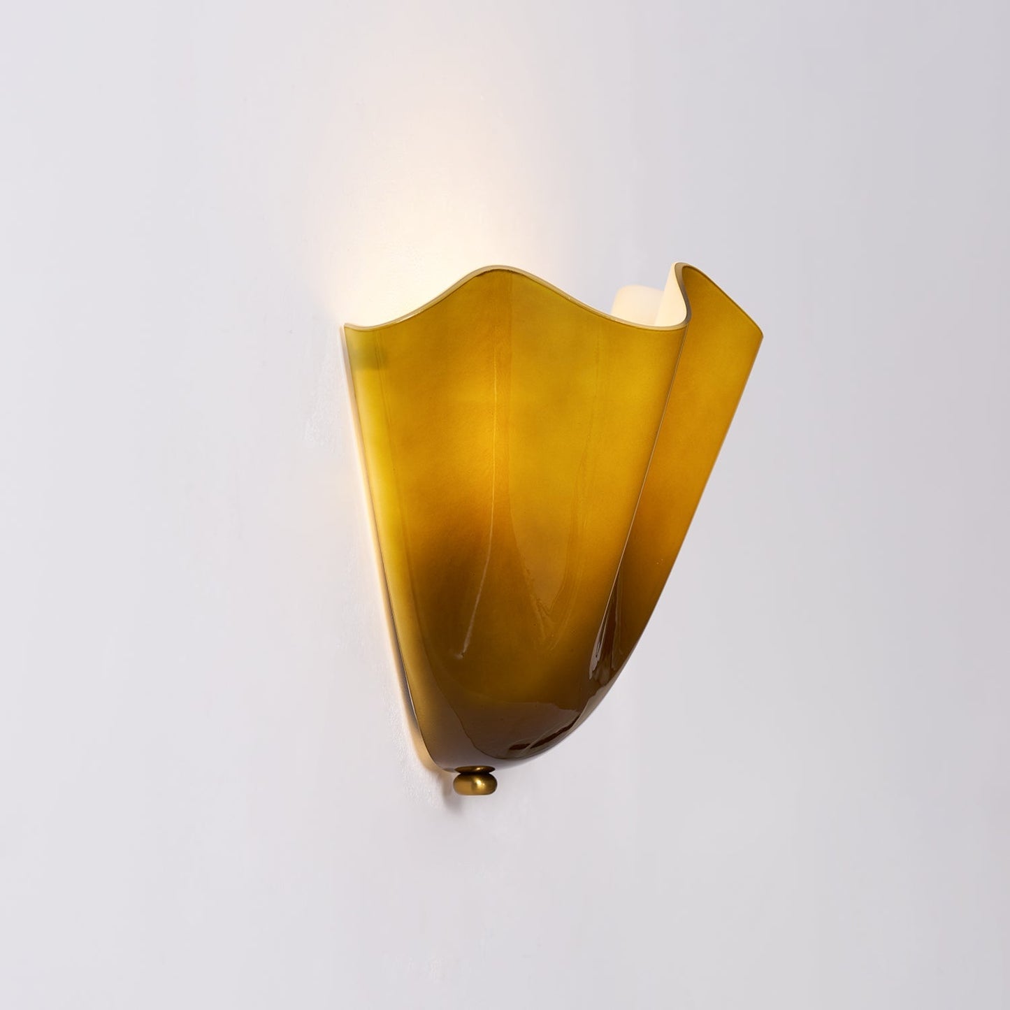 Iriax - Glazen Waaier Wandlamp