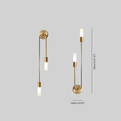 Vinge - Wandlamp 2 Lichts Verticaal