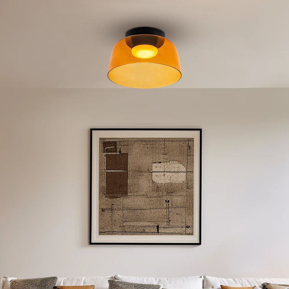 Vino - Glazen Kap Plafondlamp LED
