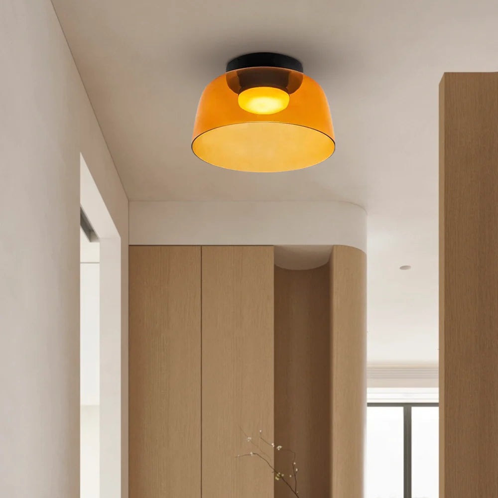 Vino - Glazen Kap Plafondlamp LED