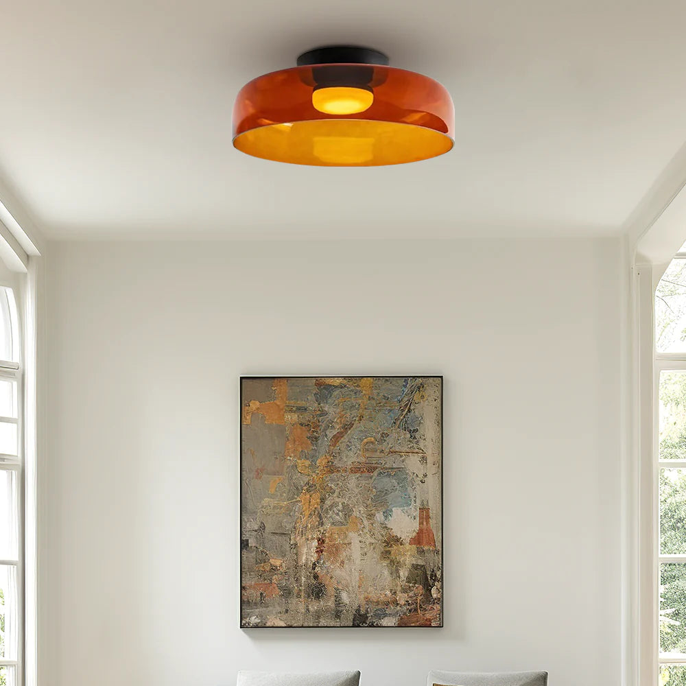 Vino - Glazen Kap Plafondlamp LED