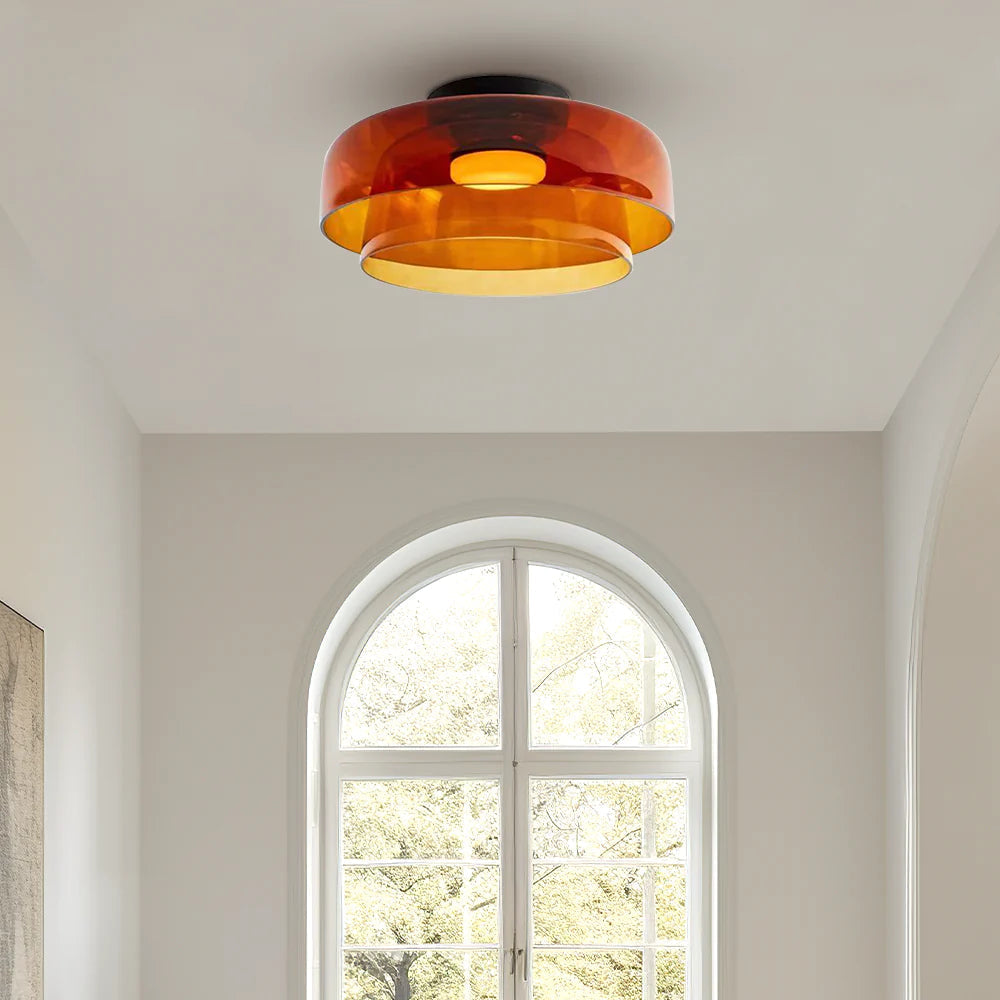Vino - Glazen Kap Plafondlamp LED