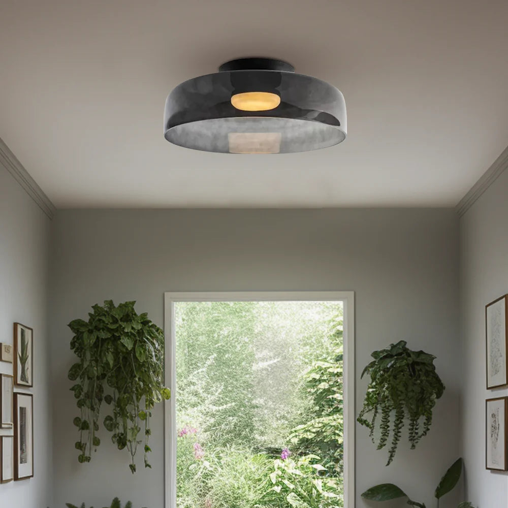 Vino - Glazen Kap Plafondlamp LED