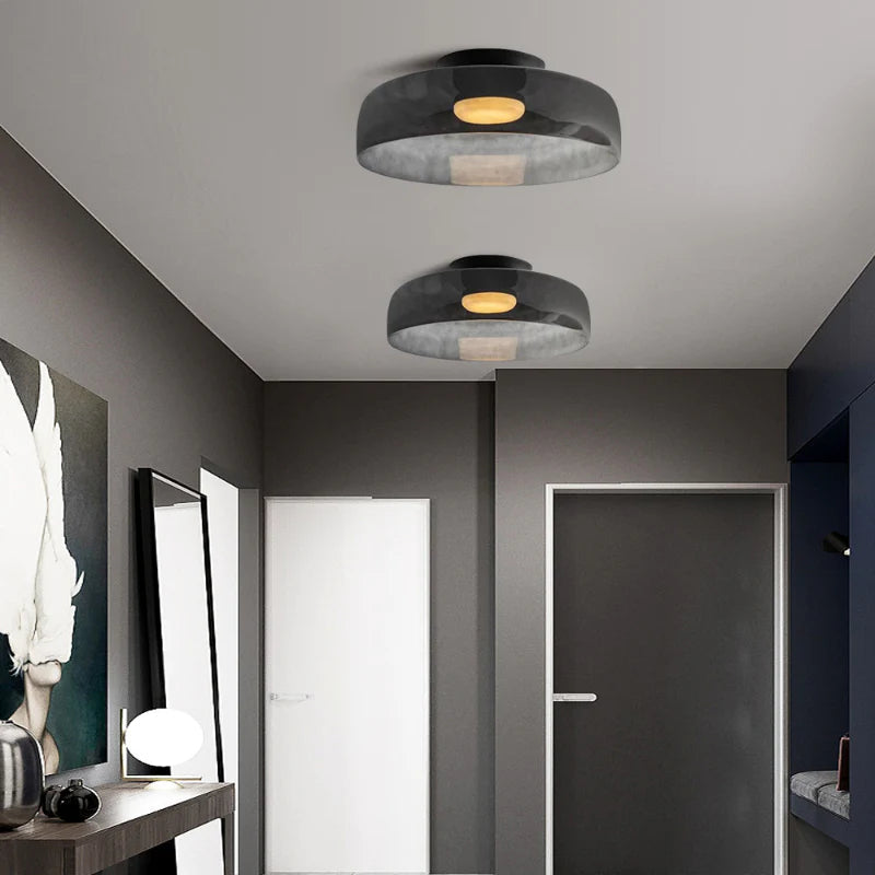 Vino - Glazen Kap Plafondlamp LED