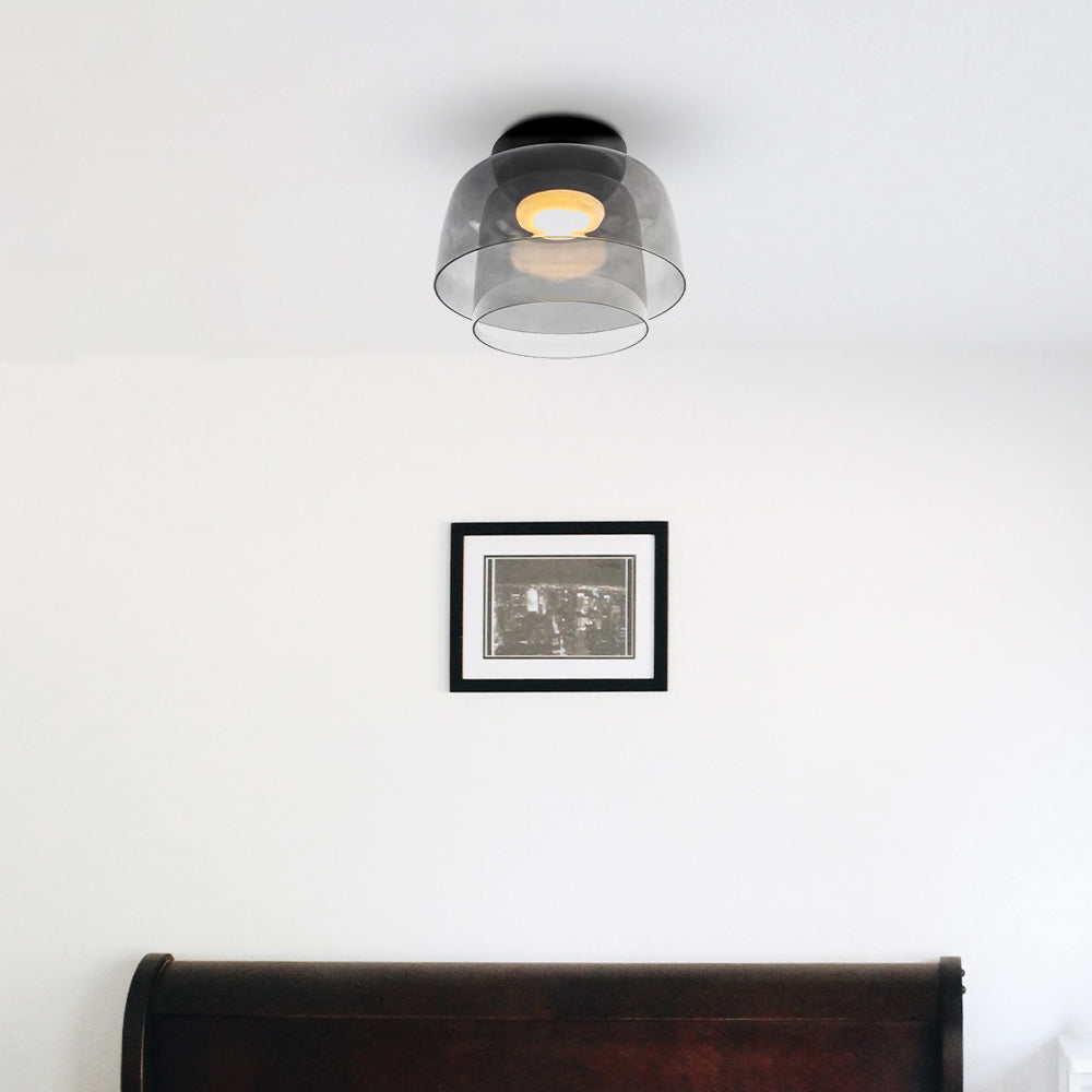 Vino - Glazen Kap Plafondlamp LED