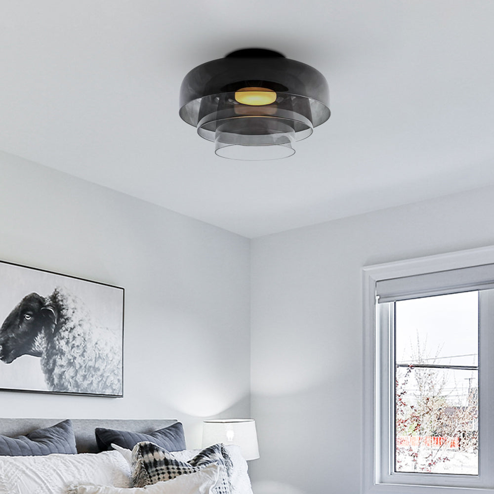 Vino - Glazen Kap Plafondlamp LED
