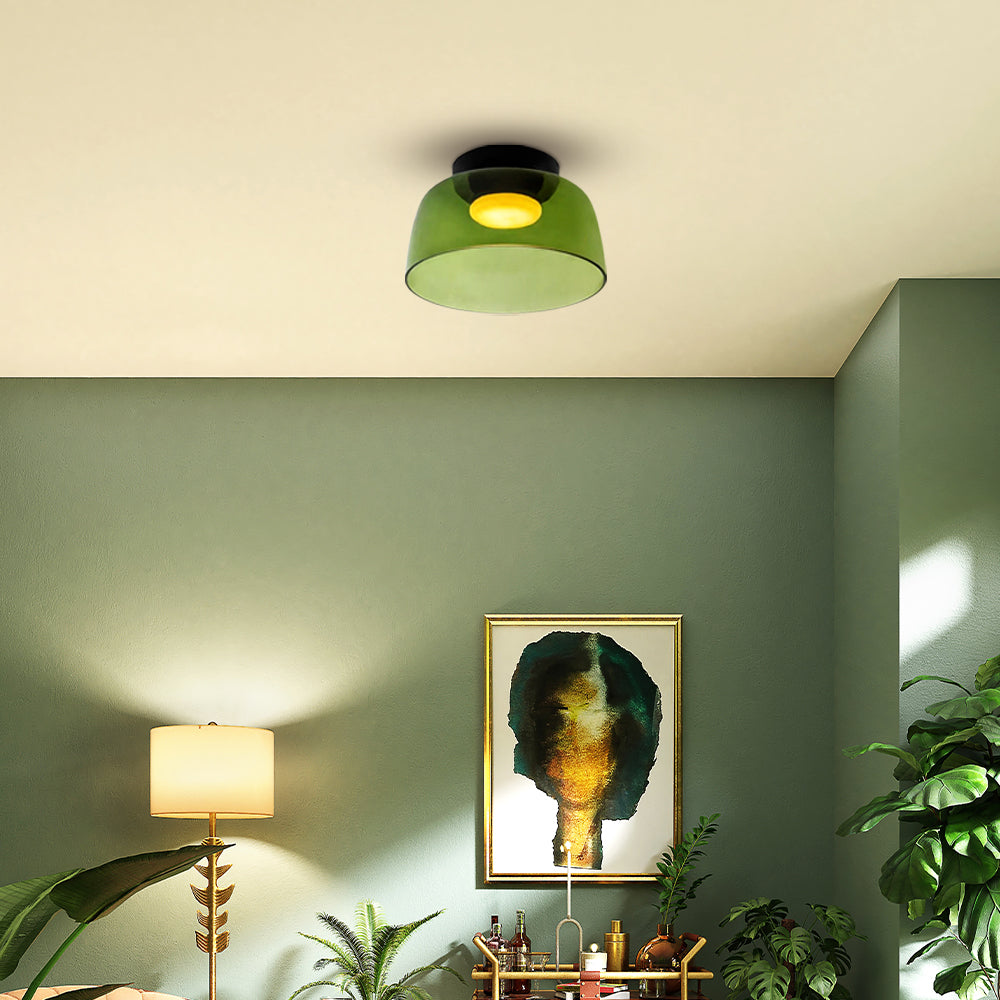 Vino - Glazen Kap Plafondlamp LED
