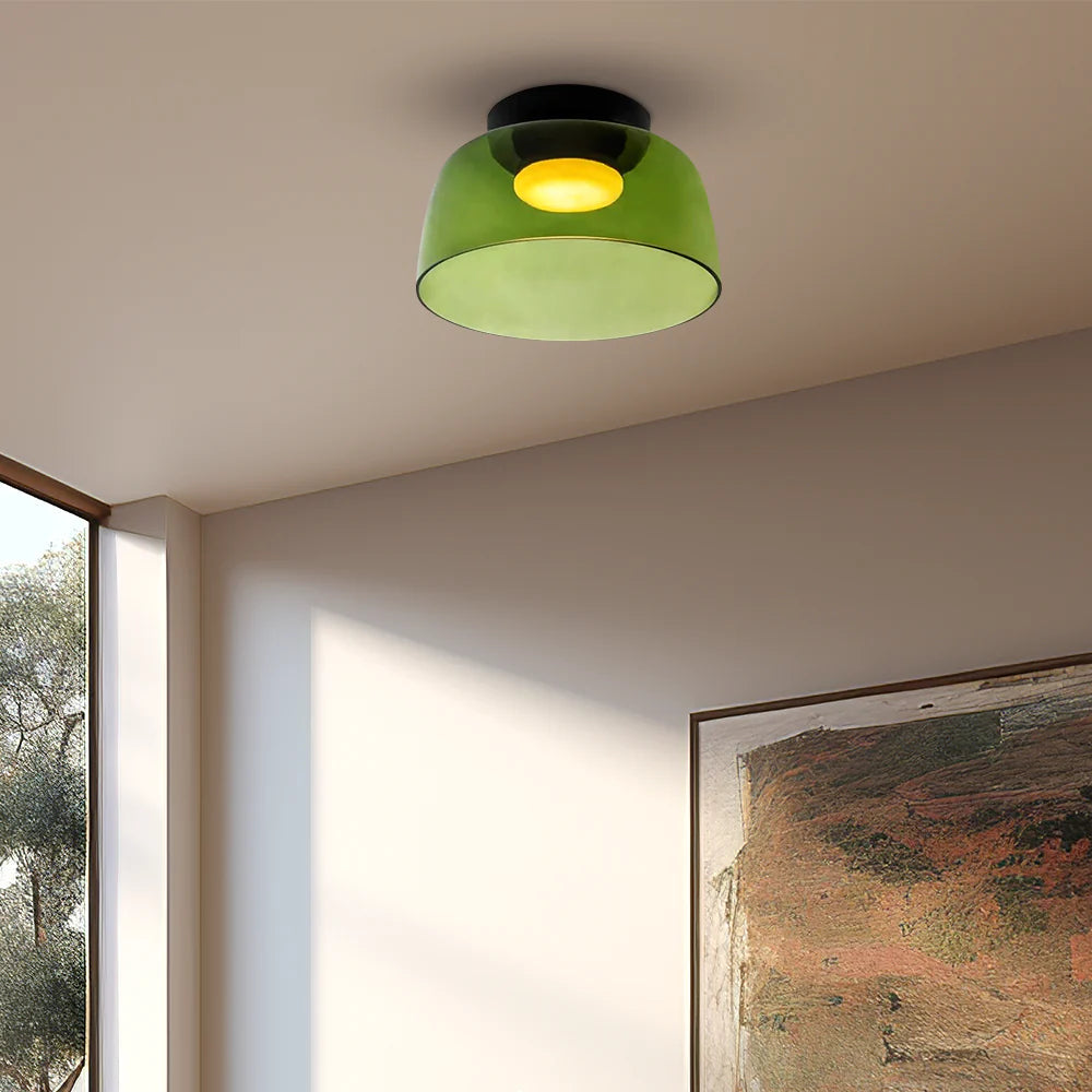 Vino - Glazen Kap Plafondlamp LED