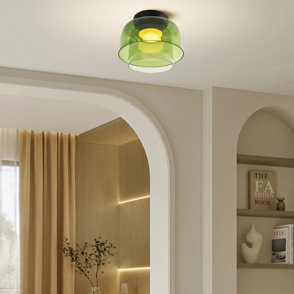 Vino - Glazen Kap Plafondlamp LED