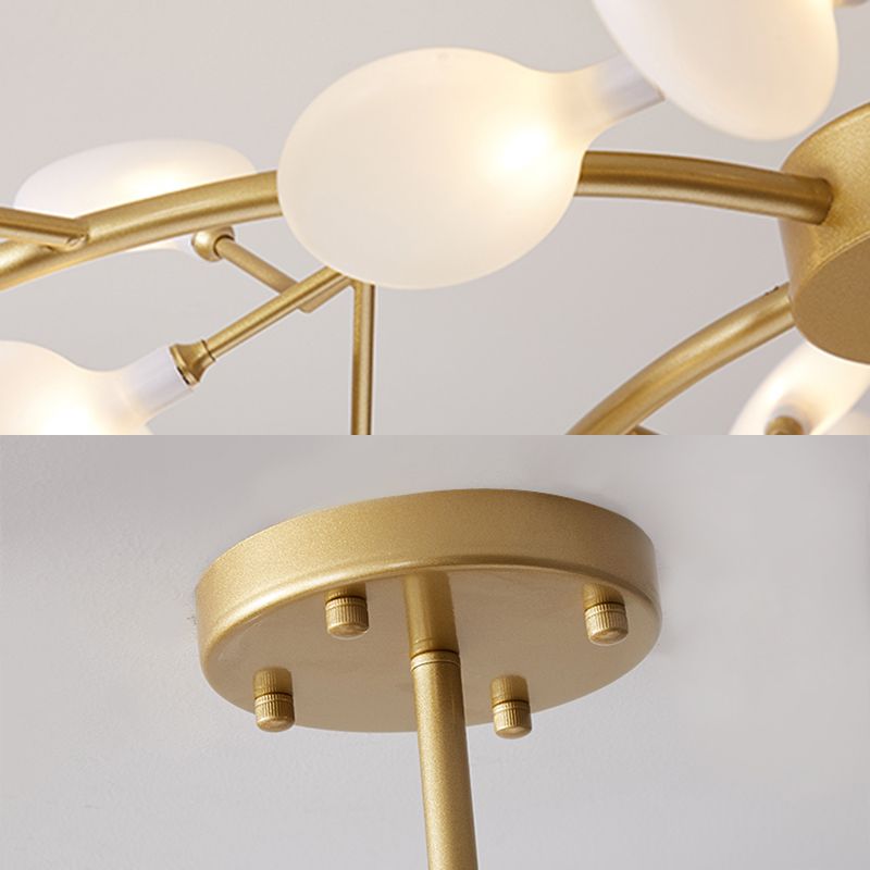 Wreno - Design Hanglamp Boomtak LED Scandinavisch