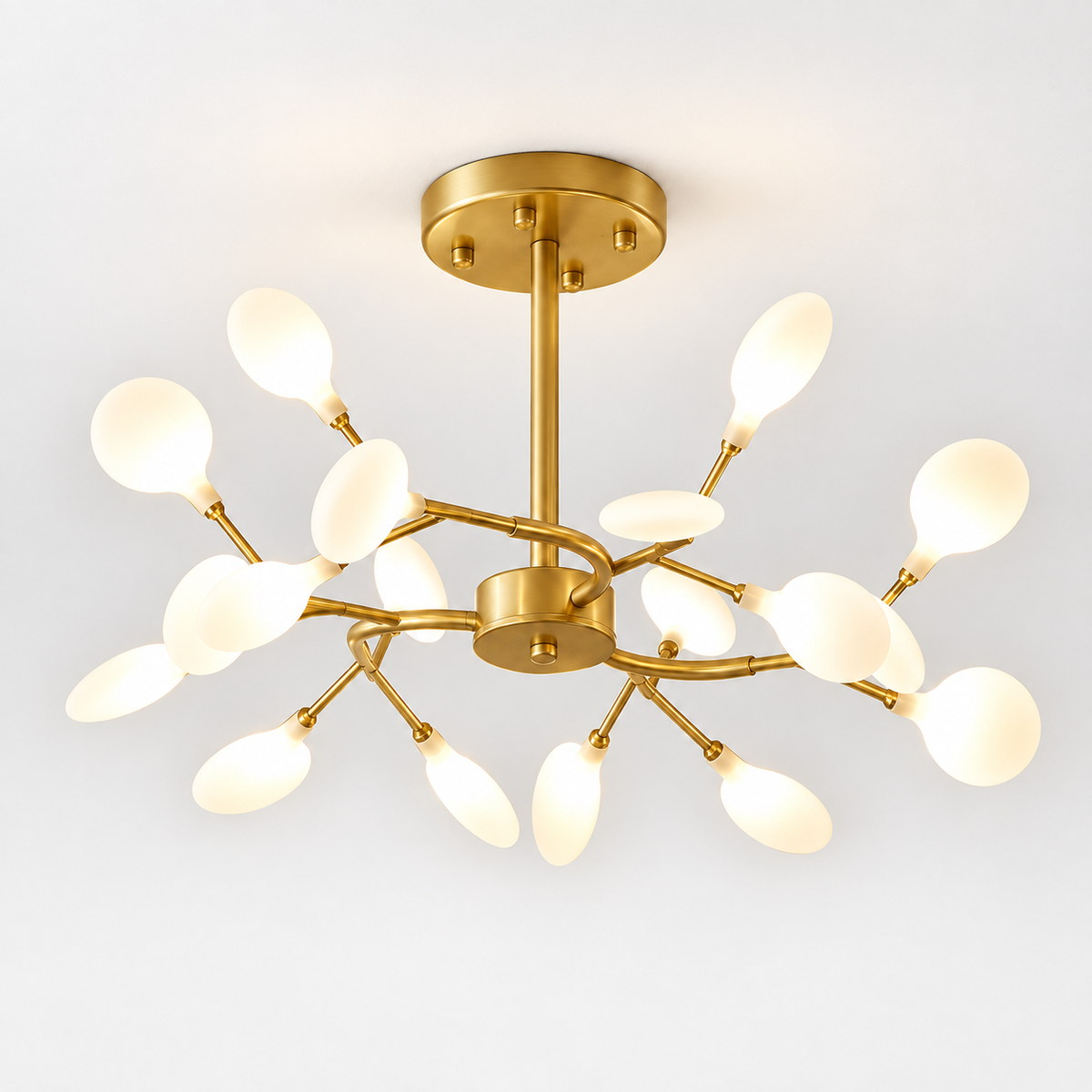 Wreno - Design Hanglamp Boomtak LED Scandinavisch