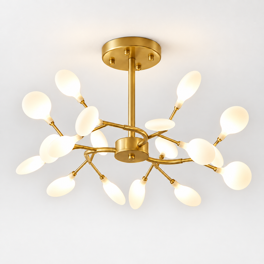 Wreno - Design Hanglamp Boomtak LED Scandinavisch