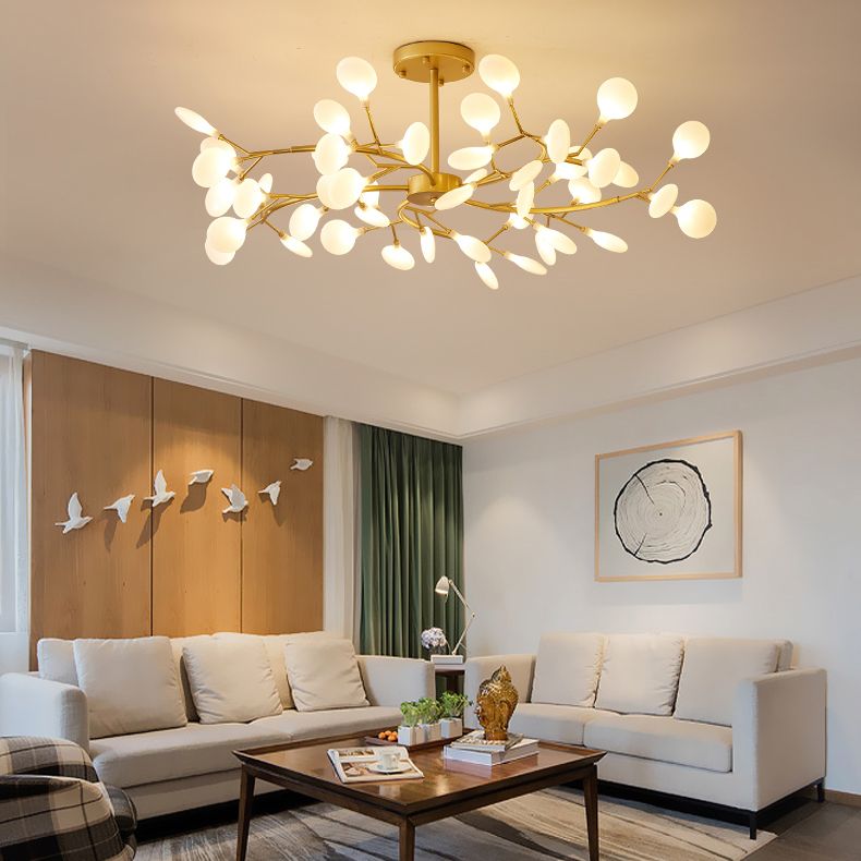 Wreno - Design Hanglamp Boomtak LED Scandinavisch