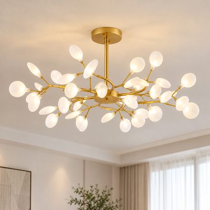 Wreno - Design Hanglamp Boomtak LED Scandinavisch