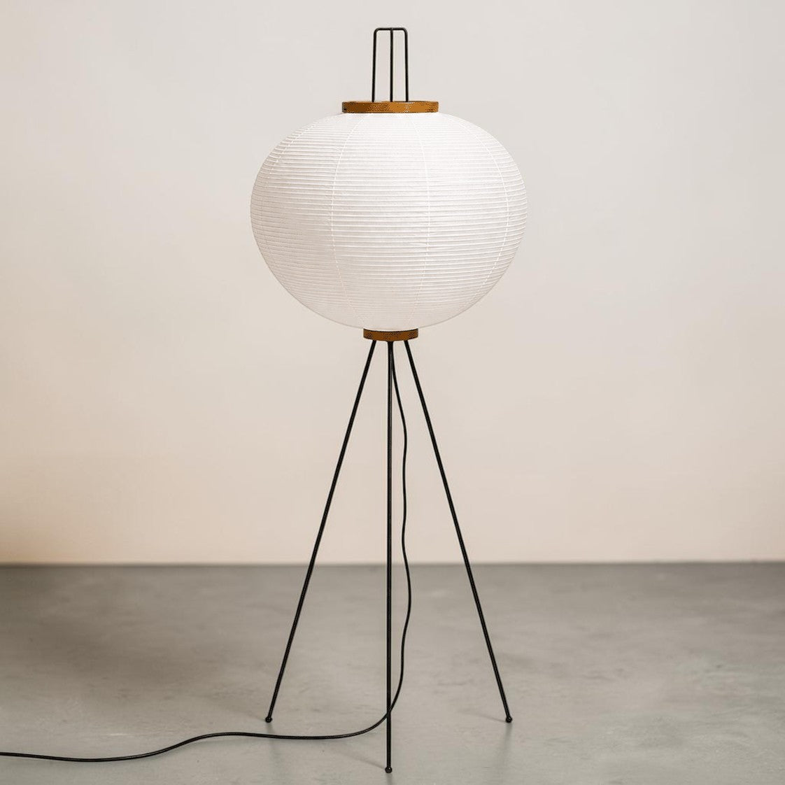 Yuno - LED Vloerlamp Rijstpapier Japandi Stijl