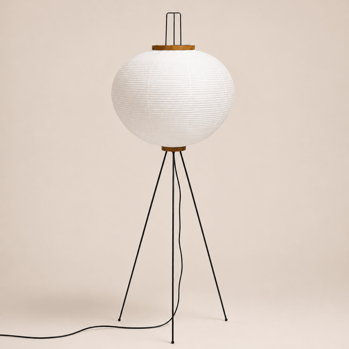 Yuno - LED Vloerlamp Rijstpapier Japandi Stijl