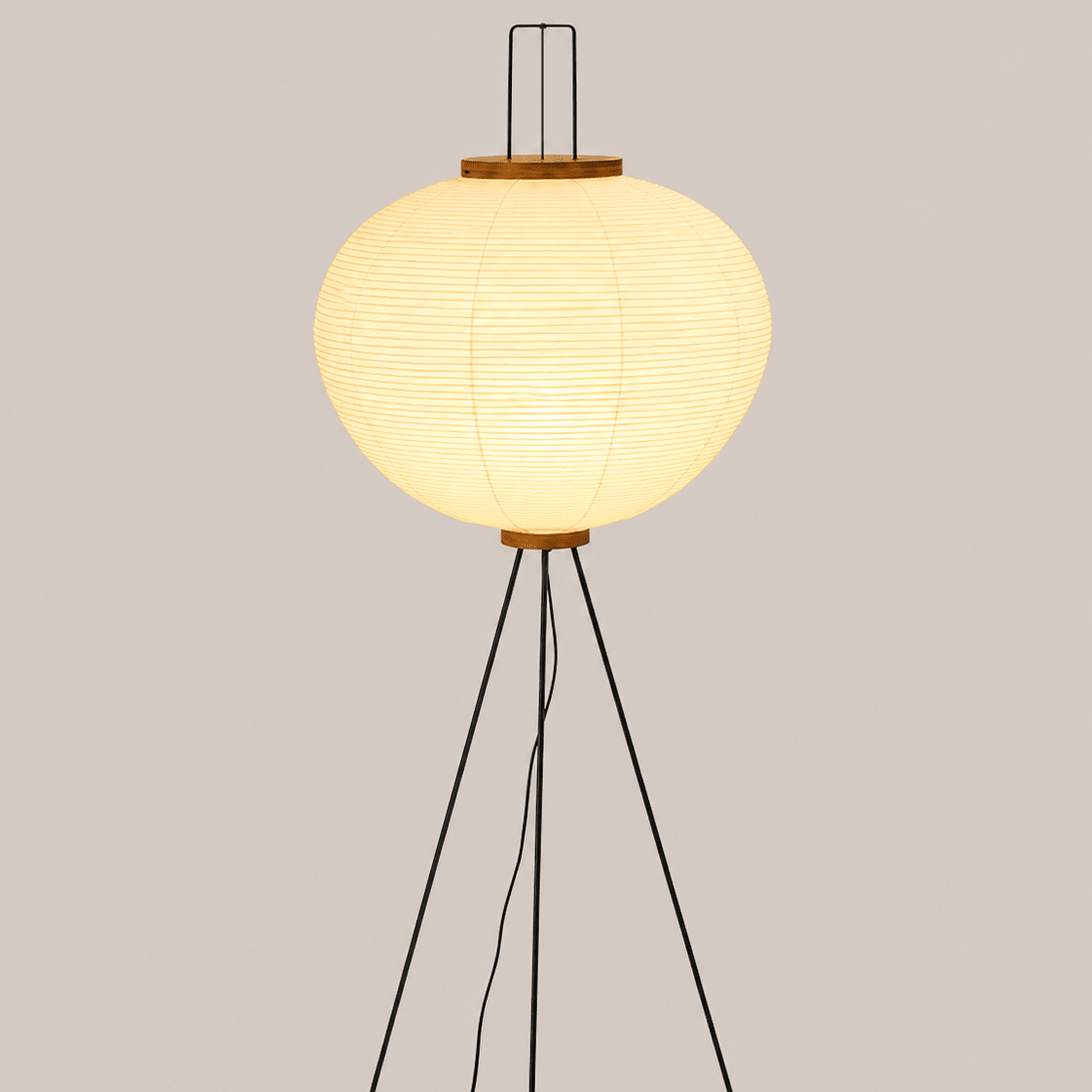 Yuno - LED Vloerlamp Rijstpapier Japandi Stijl
