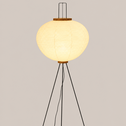 Yuno - LED Vloerlamp Rijstpapier Japandi Stijl