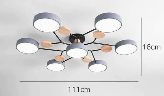 Aeri - Scandinavische LED Plafondlamp