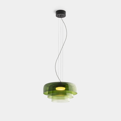 Olin - Gelaagde Glazen LED Hanglamp