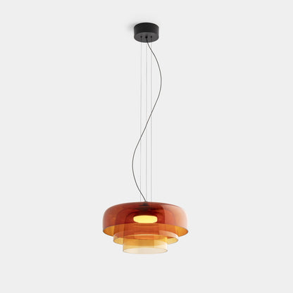 Olin - Gelaagde Glazen LED Hanglamp